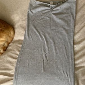 Grey American Apparel Tube Dress
